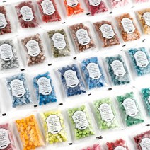실링왁스 봉투왁스 씰링 스탬프 밀랍 다꾸 청첩장 편지 100알, 18.애쉬 로즈