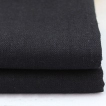 해외 햄프 린넨 원단 패브릭 천 연 아마 소재 의류 코튼 섬유 소프트 블랙