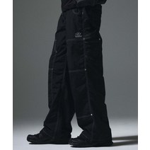 TRAVEL 트래블 트래블 나일론 카펜터 팬츠 블랙 NYLON CARPENTER PANTS BLACK