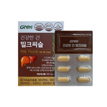 GNN자연의품격 건강한 간 밀크씨슬, 30정, 5개