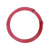 3D프린터필라멘트 레인보우 저온 우드 필라멘트 1.75 필라멘트용 PTFE 보우덴 튜브 (2.0mm ID 4.0mm OD) 3D 프린터 용 1.0 m 커넥터, Red