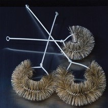 각종 실험실용 솔 (비커 뷰렛 실린더 플라스크 원심관 피펫 시험관)솔 세척솔 브러쉬, 비커솔 Ø110mm L270mm