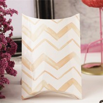 땡쓰몰 크리스마스 포장용품, 1매, 05.선물상자 디자인반달/02.지그재그