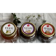 [아리곳간] 정익범 수제 조청 (생강조청 / 도라지조청/ 무조청 / 도라지 더덕조청) 선물세트 [원산지:상세설명에 표시], 1000g, 2개, 선물세트(생강조청500g+도라지조청500g)
