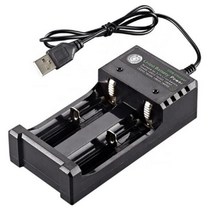 봇대형 3.7V 리튬이온 18650 26550 건전지 배터리 충전지 충전기 만능 2구 KC인증