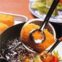 [기타] 일제 튀김망집게/키친툴/튀김집게/튀김망/조리기, 색상:기본, 단품