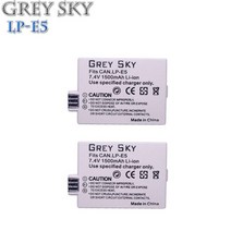 3pcs canon LP-E5 LP E5 카메라 리튬 이온 배터리 EOS Rebel XSi 1000D 500D 450D Kiss X3 X2 F, 06 2 battery