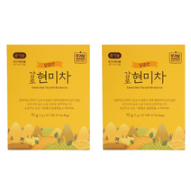 유기농 고소하고 달콤한 감로 현미차 10T, 10T x 2개