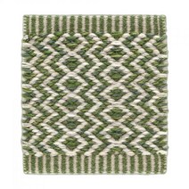 북유럽 카스탈 Kasthall 잉그리드 아이콘 매트 카페트 러그 85x240 cm Green White