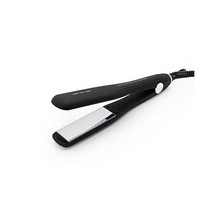 여성용 코리올리스 와이드 헤어 스트레이트너 미세한 모발용 티타늄 플레이트 및 컬링 온도 조절 기능이 있는 전문 다리미