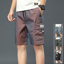 여름 남자 반바지 루즈핏 스포츠반바지 캐주얼 밴딩 카고 반바지 BH553