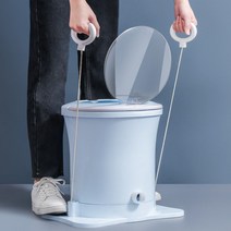 미니탈수기 다용도 가정용 휴대용 세탁 속옷 수동 빨래 만능 원룸 소형 짤순이, C. 하늘색