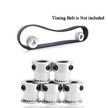 타이밍풀리 GT2 풀리 30 36 40 60 치아 T 5mm 보어 밍 Reprap 3D 프린터 부품 gt2, 09 60T W6 B5