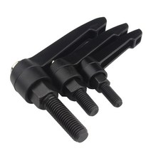 M6 클램핑 레버 볼트 기계 조절 핸들 잠금 외부 수나사 손잡이 합금강, M6x60mm, Bolt type