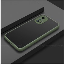 YUE Xiaomi Mi 11T Pro Case 12 울트라 케이스 실리콘 매트 고무 반투명 Xiao 11 Lite NE 10T 커버 AM