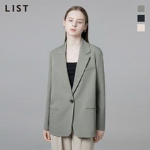 리스트 미니멀 싱글 원 버튼 재킷 TWWJKM50070
