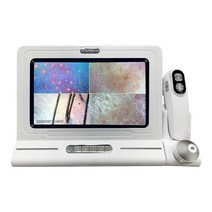 피부 두피 진단기 헤어분석기 모발분석기 모근진단기, 듀얼 렌즈 4개 스펙트럼 프레임, 듀얼 렌즈 4개 스펙트럼 프레임 고정 가능