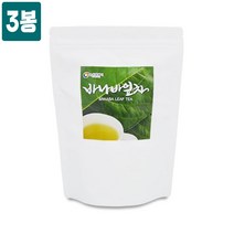 순수 바나바잎차 티백 100% 첨가물 없는 바나바잎추출물 원물 바나바 잎 차 100T 삼각티백 효능 식약처 수입필 인증 대용량 추천, 3봉