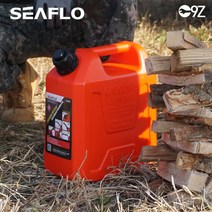 씨플로 플라스틱 제리캔 캠핑 휴대용 연료통 20L SCP1003, 레드-5L