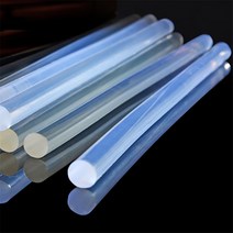 글루스틱 무독성 투명 7mm X100mm 핫멜트 접착제 스틱 DIY, 02 3pc 7x100mm