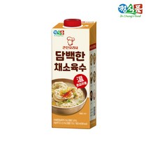 정식품 담백한 채소육수 950mlx4팩, 950ml, 4개