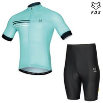 폭스 반팔 2105+5부바지 로드 라이딩 싸이클 자전거 복장 옷 의류 세트
