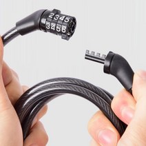 자전거 자물쇠 열쇠 관절락 와이어 4 도난방지 전동킥보드 오토바이 잠금장치 번호키 체인