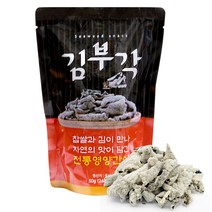 지구마을 전통영양간식 서천김 수제 찹쌀 김부각 50g, 1봉