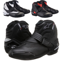 Alpinestars 알파인스타 바이크 부츠 오토바이 라이딩 신발 TPF 창, black / red 260