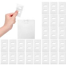 수직 블라인드 수리-25 세트 (50 Pcs) 수직 블라인드 클리어 탭/수직 셀프 접착 베인 수리 블라인드 깨진