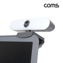 Coms LED 조명 FHD 1080P 광시야각 마이크 내장 웹캠 AU919