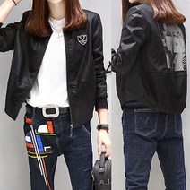 라라젤로 여성 라이더 자켓 점퍼 가죽 PU 숏 슬림 아우터 Aw67