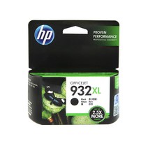 HP CN053AA~CN056AA NO.932XL 검정 NO.933XL 칼라 Officejet 6100 6600 6700 7110A 7610 오피스젯 7510 7612와이드포맷 정품잉크, CN053AA [NO.932XL] [대용량] 검정, 1
