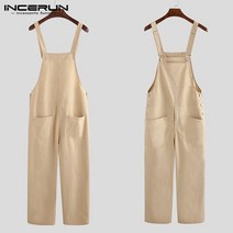 남자 멜빵바지 점프수트 남성 카고 작업 바지 오버핏 루즈핏 빅사이즈 점프슈트 12