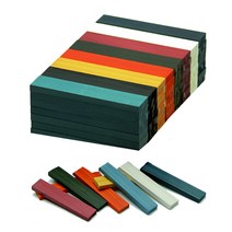 킨더바움 칼라오일카프라50개 칼라카프라 쌓기놀이 도형가베 카프라쌓기 카프라교구 배만들기 만들기놀이 도형블록 도형블럭 원목블럭 원목블록 집짓기놀이 도형쌓기 도미노놀이, 50개