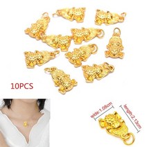 황 금 두꺼비 금전운 돈 들어오는 개업 선물 삼족 탁상 장식품 풍수 중국 개구리 풍수 행운의 재산 홈 오피스 장식, 10개