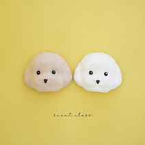 푸들 석고방향제 답례품 차량용 디퓨저 5ml, 어벤투스-화이트-블랙캡타입