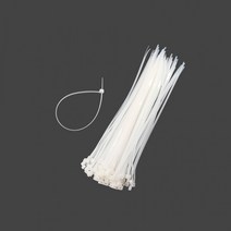 KP 케이블타이 5x300mm 벌크50개 타이밴드 전선 배선정리 자루끈, 상세페이지 참조