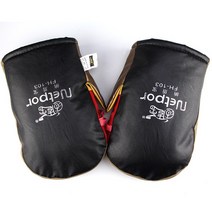킥보드핸드워머 핸드머프 방한장갑 바미트 방한토시 PU Motorcycle Cover Gloves Fleece Warm Handlebar Mu, 01 A
