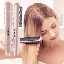 Kiboer 빗 고데기 매직기 혼합색상, 오렌지색, Kiboer-059