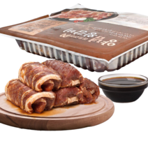 양념 돼지 갈비 숯불돼지 왕갈비 갈비구이 고기 주물럭, 돼지왕갈비 3kg