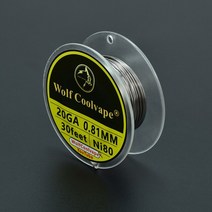 30 피트 A1 Ni80 저항 히팅 와이어 10 미터 DIY 코일 도구 RDA RTA RBA 용 사전 제작, 07 H