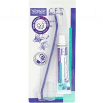 애완용칫솔 D17 버박 C.E.T 치약칫솔 세트 반려동물-72394EA doublejx01*873592556sl, 1, 본상품선택