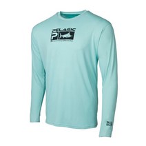 PELAGIC Fishing 남성용 긴 소매 성능 셔츠 50 UPF Protection Quick Dry Tops 경량 얇은 야외, [05] XL, [05] 5