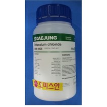 염화칼륨(kor)Potassium chloride 99%(EP/GR/BP) 500G 1KG, SAM(EP-99%)500G