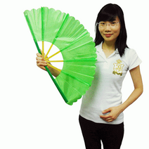 트릭부채-(초록색)(Trick Fan Green) 어린이교육마술, 상세페이지 참조