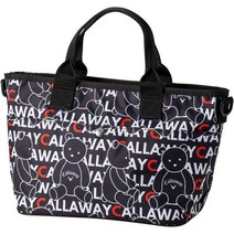 192570 보스턴백 토트백 캘러웨이 (Callaway) 미니 토트 BEAR MINI TOTE WMS WHT FW 22 여성, 검정