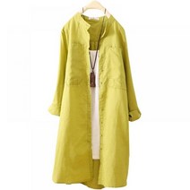 [kirahosi]봄 여성 롱 린넨 셔츠 루즈핏 25호 DOkr2wyc kirahosi