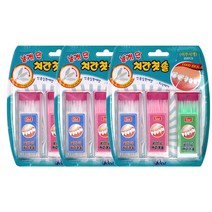 날개단 치간칫솔 잇몸관리 치석제거 180PCS 3개