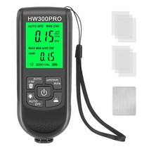 도막두께측정기 자동차 도장 도색 두께 측정기 LCD 백라이트 디스플레이 두께 게이지 디지털 자동차 페인트, 02 Black